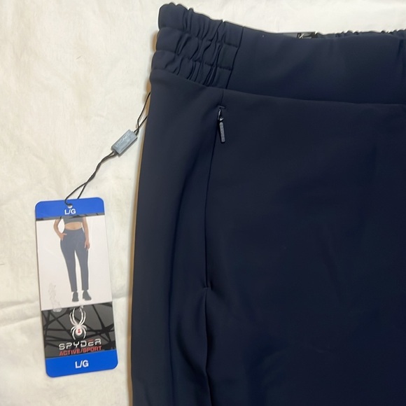 NWT sz XL Spyder Women's Navy Active Sport Pants - Picture 3 of 7